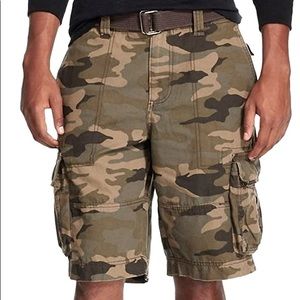 Men’s Camo Cargo Shorts